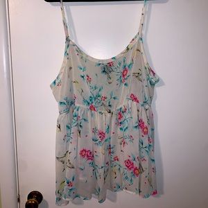 Chiffon Babydoll Shirt- Torrid